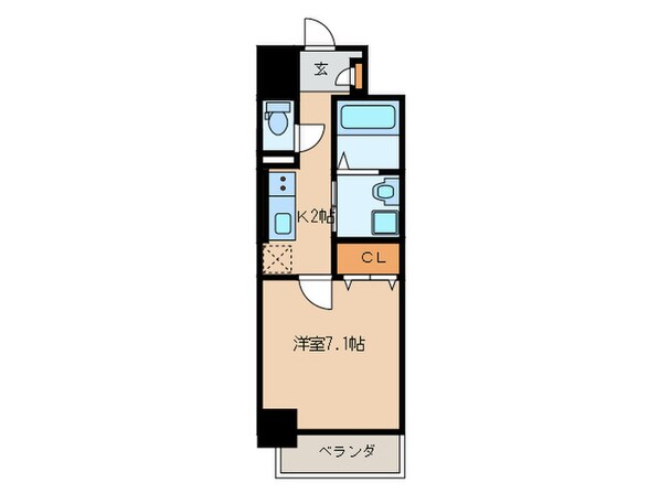 サクシード大曽根の物件間取画像